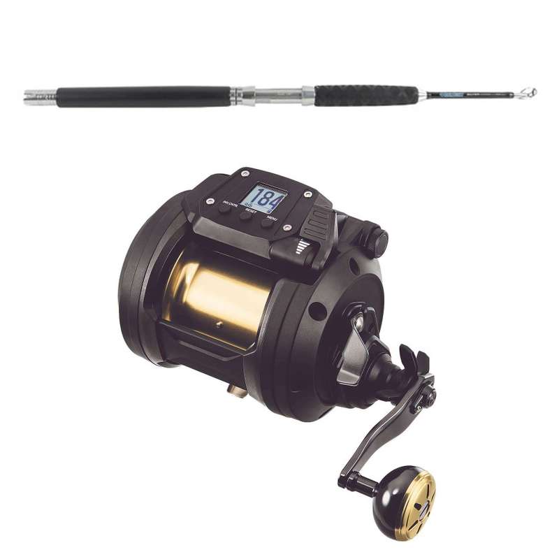 DAIWA Tanacom 800 TANACOM800 / TackleDirect TDSKITE Silver Hook Kite Combo