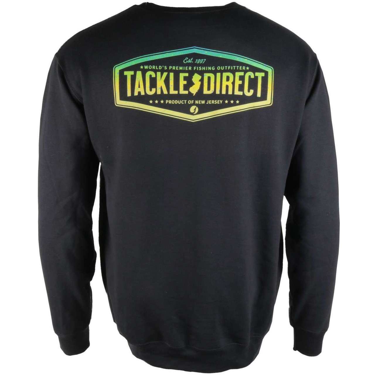 TACKLEDIRECT Dorado Badge Crewneck Sweatshirt - Black - Small