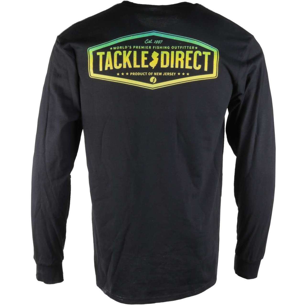 TACKLEDIRECT Dorado Badge Long Sleeve Shirt - Black - Medium