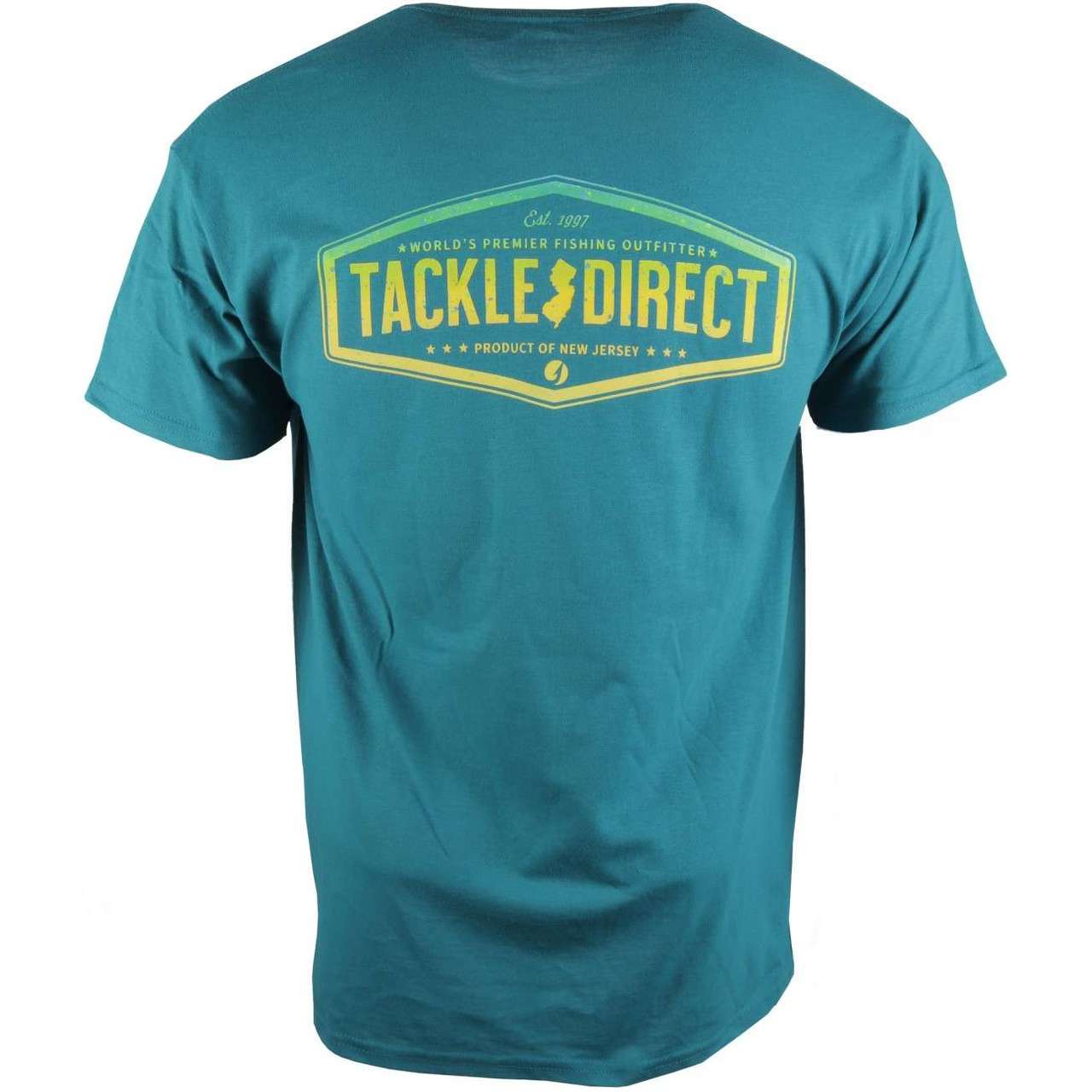 TACKLEDIRECT Dorado Badge Short Sleeve T-Shirt - Galapagos Blue - Medium