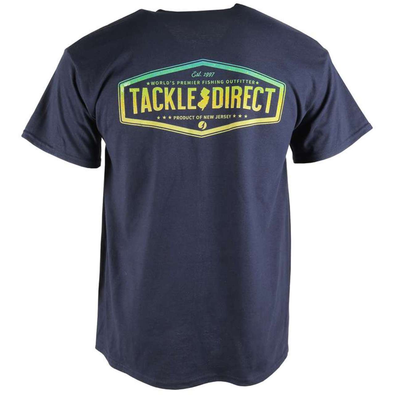 TACKLEDIRECT Dorado Badge Short Sleeve T-Shirt - Navy - Medium