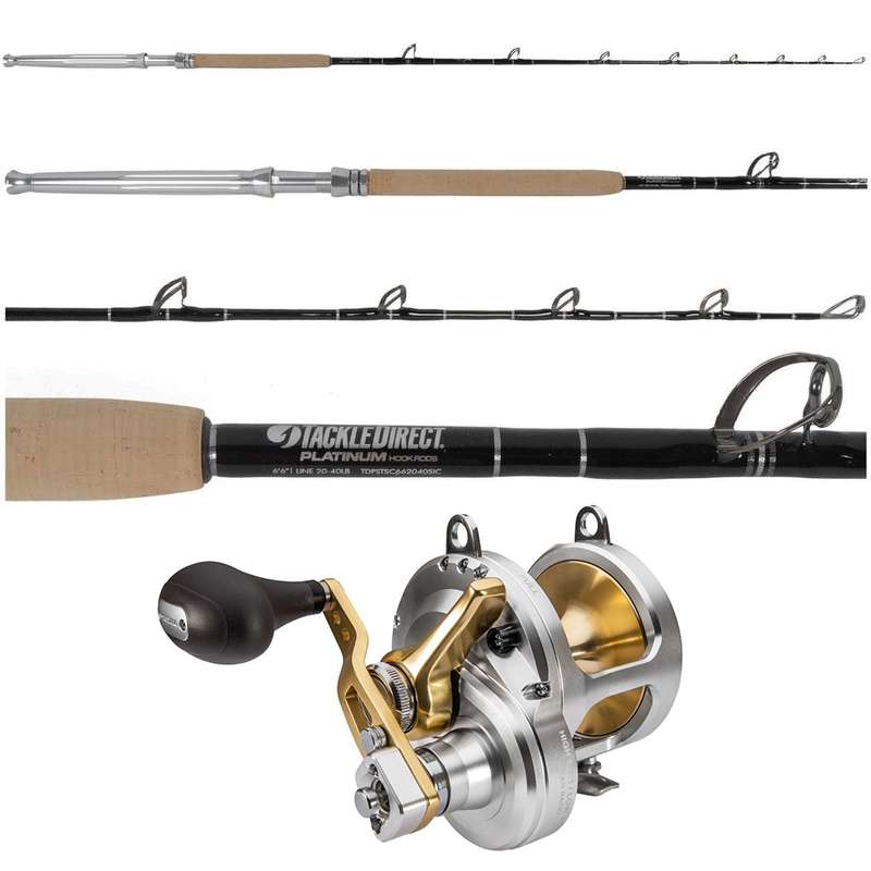 SHIMANO Talica 20II / TackleDirect TDPSTSC661630SIC Billfish Combo