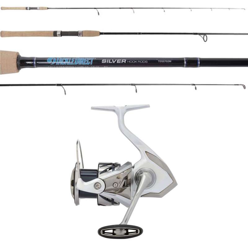 SHIMANO Stradic FM STC3000XGFM / Silver Hook TDSS702M Travel Combo