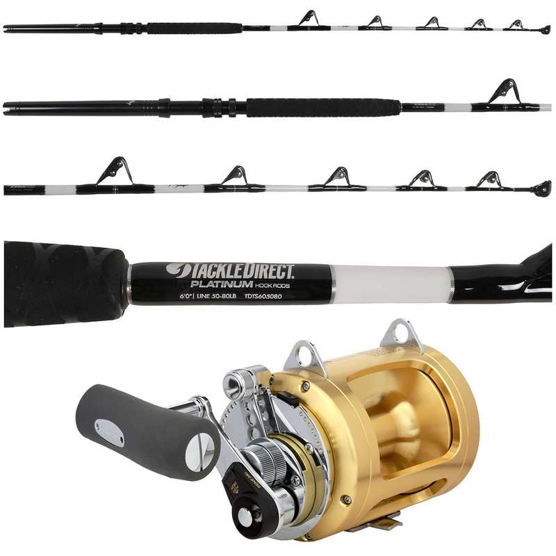 TackleDirect TDTS605080 Platinum Hook Tuna Stick Standup / Shimano