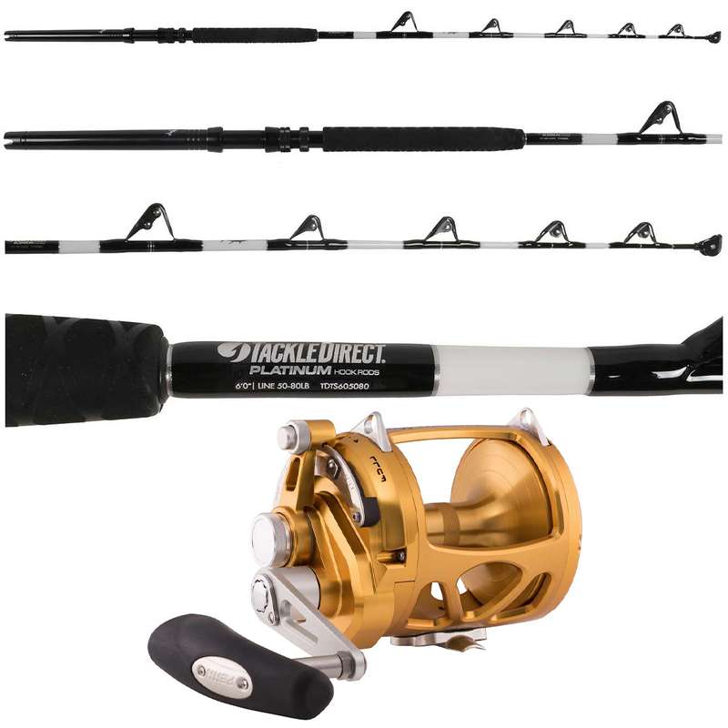 TackleDirect TDTS6080130 Platinum Hook Tuna Stick Standup / Penn