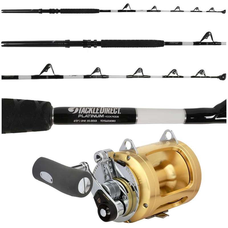 SHIMANO Tiagra 50WLRSA / TackleDirect TDTS6080130 Combo