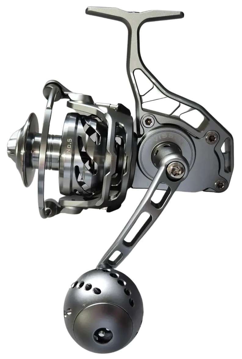Visser Spinning Reels - No. - 5 Gun Smoke - TackleDirect