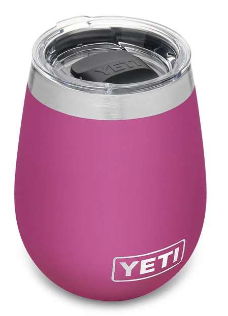 YETI Rambler 10oz Wine Tumbler with Magslider Lid - Prickly Pear Pink
