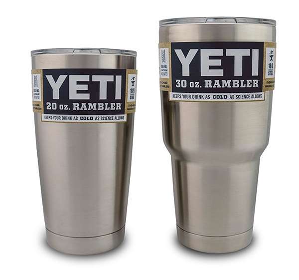 YETI Rambler Cup - 26 oz. - Straw Lid - Charcoal - TackleDirect