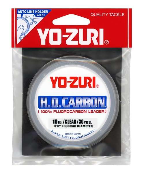 Yo-Zuri TopKnot Leader Fluorocarbon Natural Clear 30 Yards Fishing Leader Fluoro 