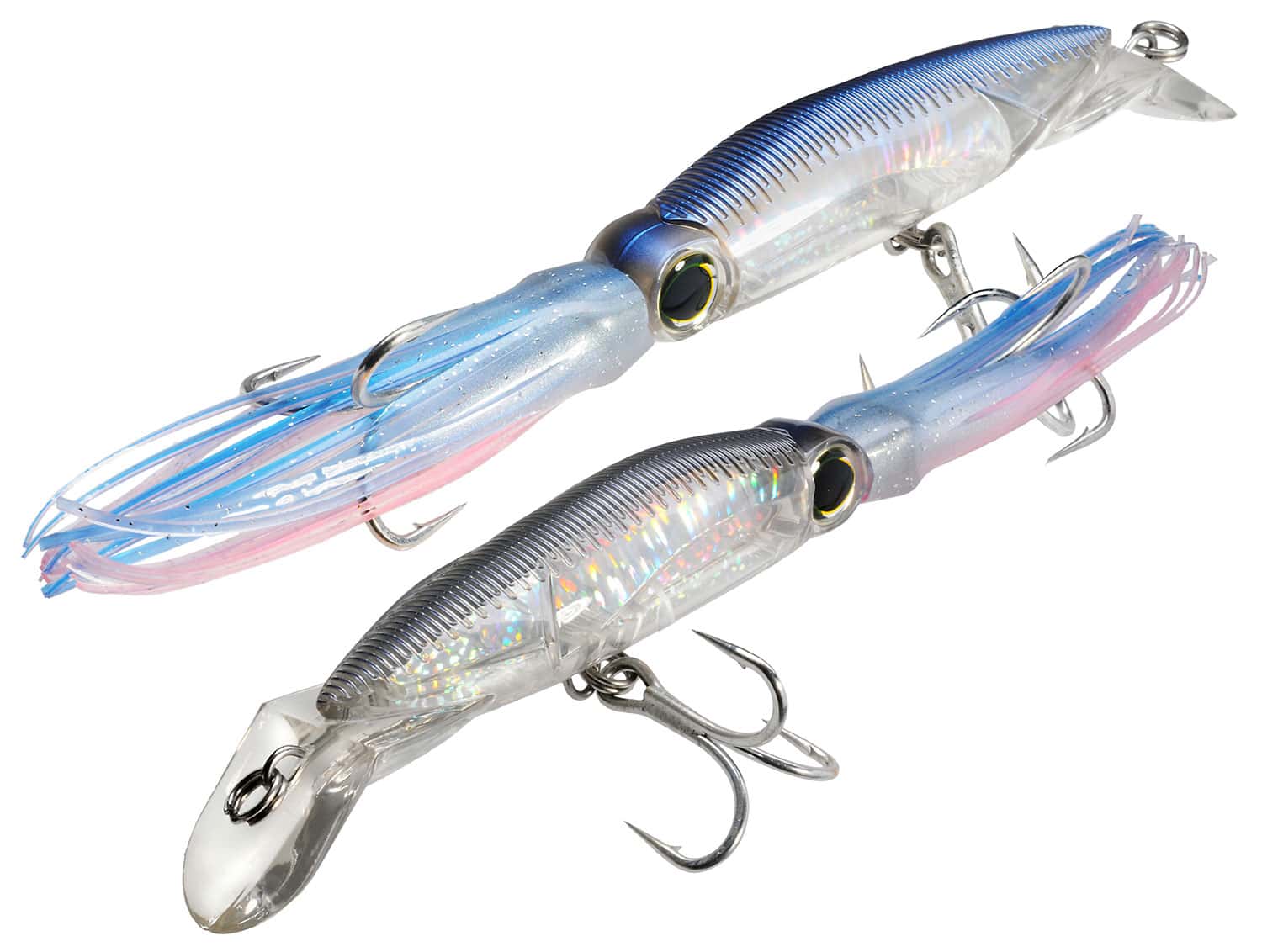 Pearl Blue Yo-Zuri R1166-CPPB 3D Squirt Floating Lure