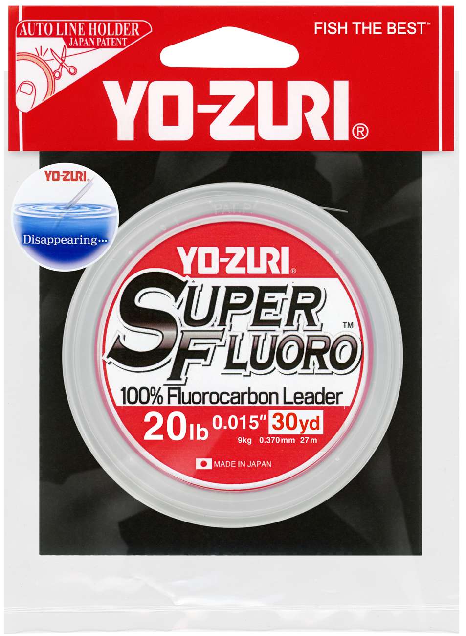 Yo-Zuri SuperFluoro Leader 20lbs 30yds - TackleDirect