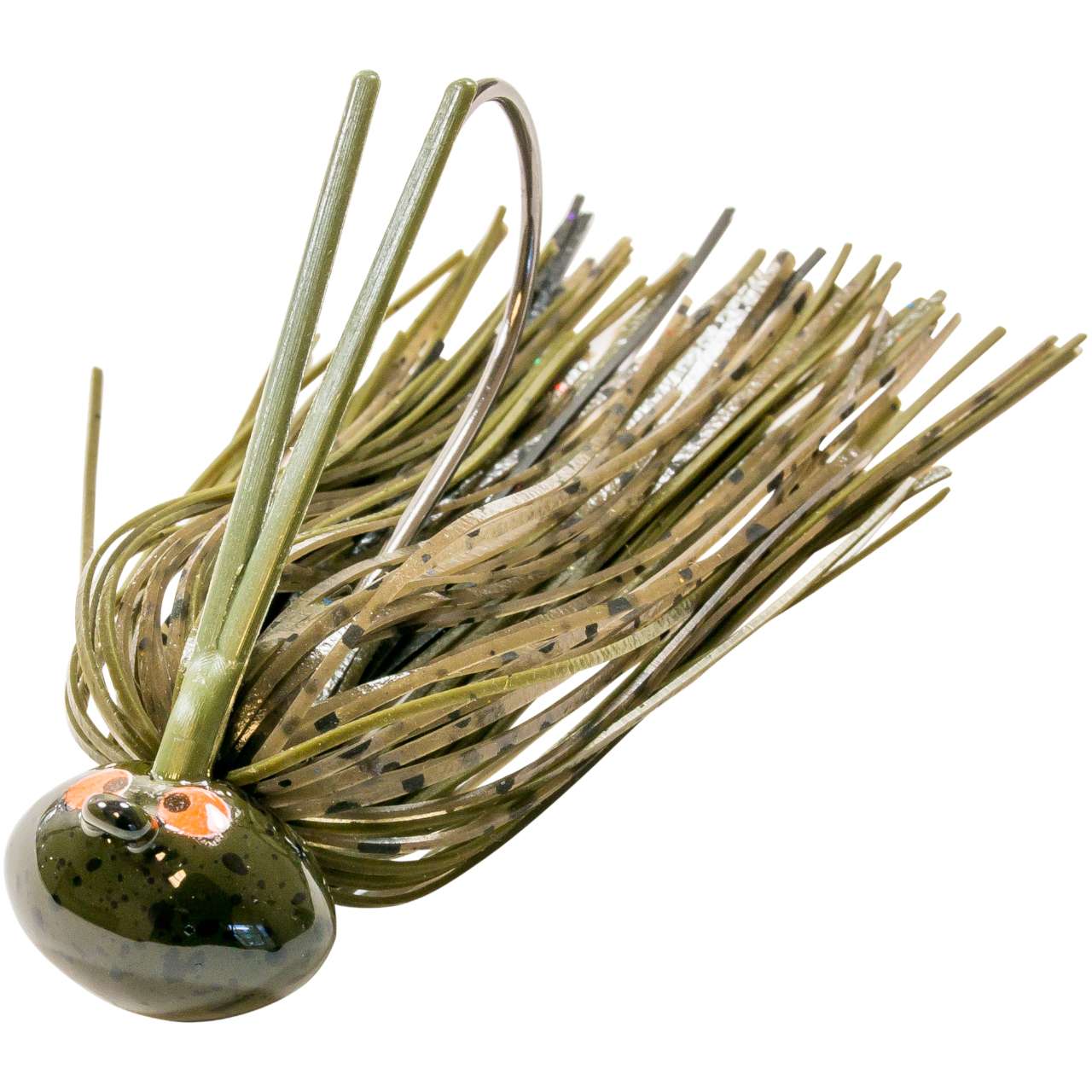 Z-MAN CrosseyeZ Football Jig - 3/4oz - Green Pumpkin