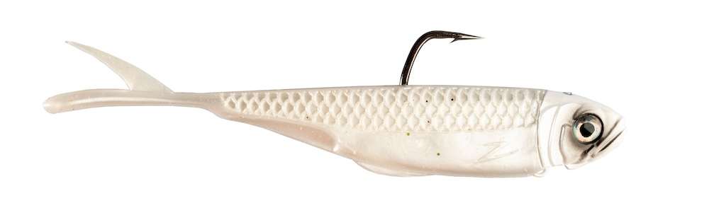 Z-Man Graph Shadz - 3.8in - 1/4oz - Pearl - TackleDirect