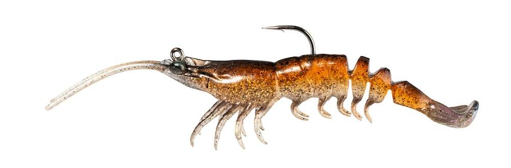 Z-Man PrawnstarZ - 3.5in - 2pk - Brown Shrimp