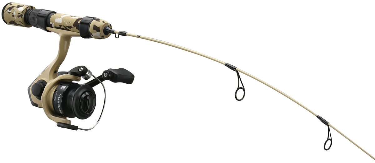 13 FISHING - Thermo Ice Tactical Edition Ice Combo - 28 M (Medium) -  Desert Sand Camo - TIC4-28M : : Everything Else