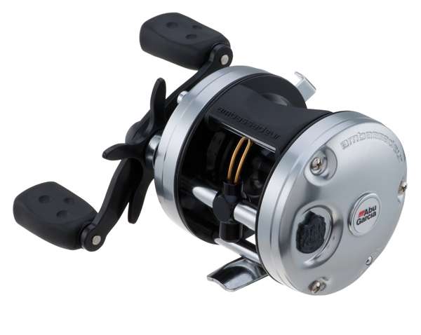 Saltwater Fishing Reel Low Noise Round Baitcaster Reel with Number Display  Comfortable Shore Handle