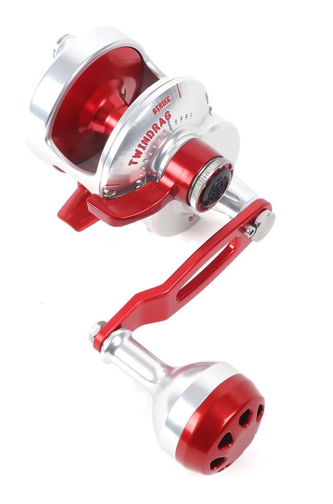 Accurate BV-300C Boss Valiant Reel w/ Clicker - Red/Silver