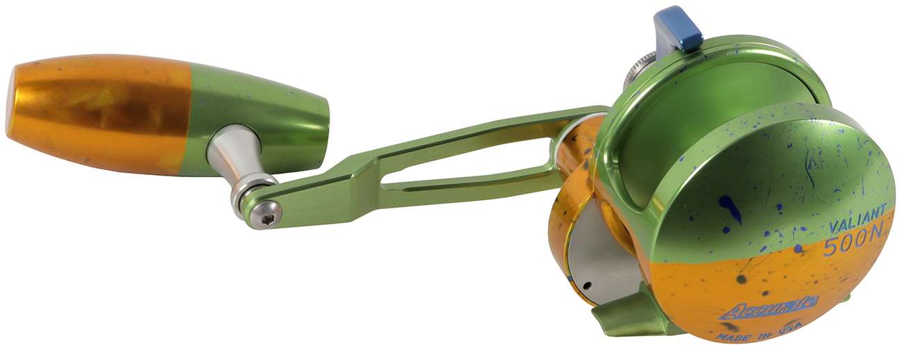 Accurate BV-500N-SPJ-Mahi Boss Valiant Slow Pitch Conventional Reel -  TackleDirect