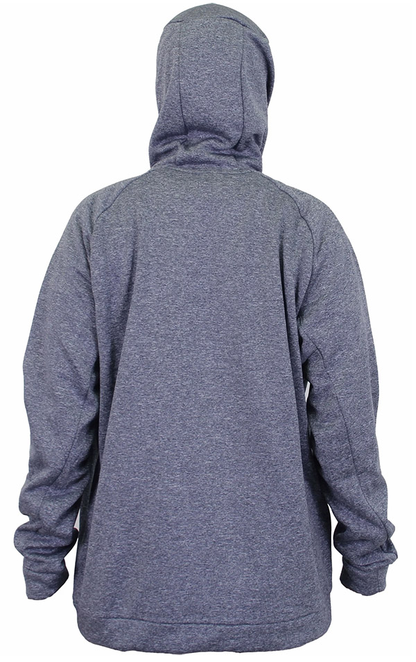 Aftco Reaper Technical Fishing Hoodie - Navy Heather - XL