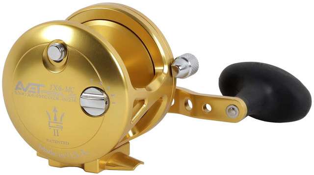 Avet JX 6.0 G2 MC 1 Speed Reel Gold NGP TackleDirect