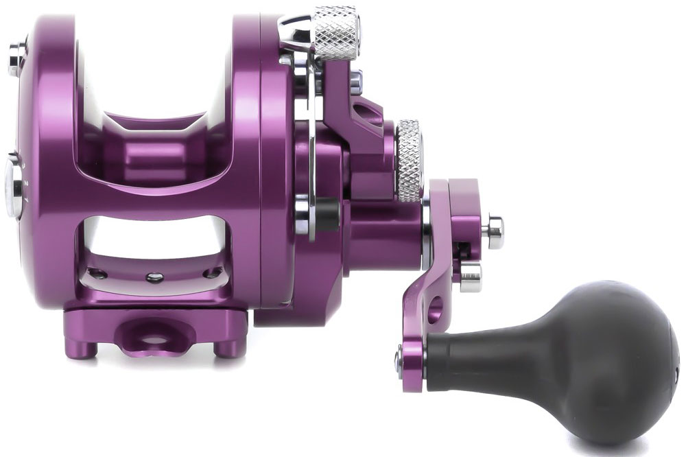 Avet MXJ 6 4 MC Raptor 2 Speed Lever Drag Casting Reel Purple