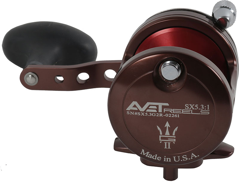 Avet SX G2 5.3 Lever Drag Reel Neptunes Heart Blem 2 TackleDirect