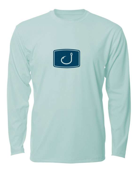 AVID Sportswear Fish or Die AviDry Long Sleeve Shirt - Seafoam - 2XL