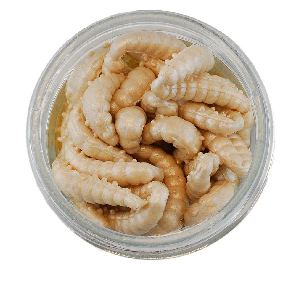 Par 25 Appat Berkley Powerbait Honey Worms Garlic
