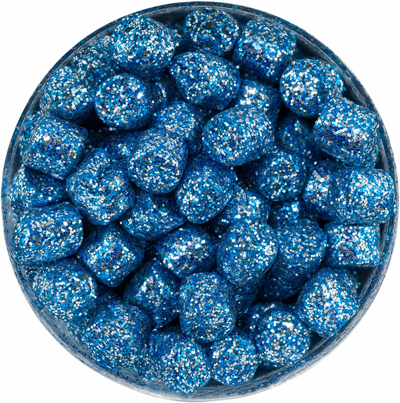 Berkley SCSN-BICE PowerBait Sparkle Crappie Nibbles - Blue Ice