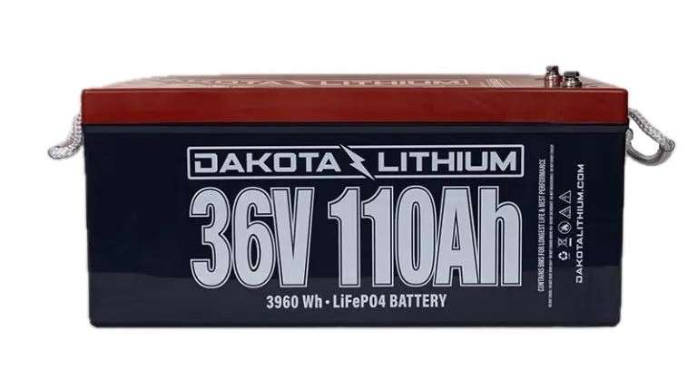 Dakota Lithium 36V 110Ah Deep Cycle LIFEPO4 Battery - TackleDirect