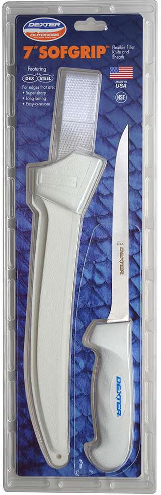 Dexter-Russell Narrow Fillet Knives with Sheath - TackleDirect