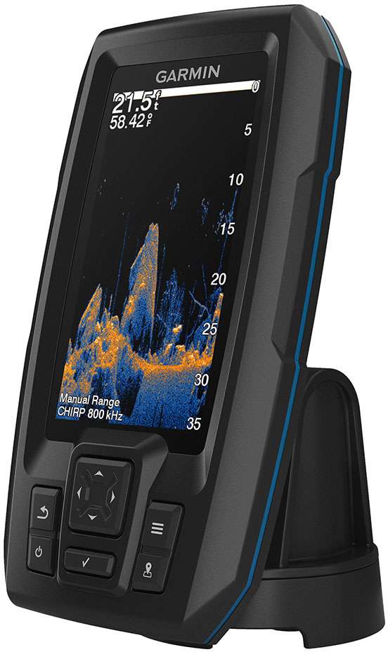 Sehen Sie, was unter der Wasseroberfläche liegt: Garmin Striker Vivid 4cv für Angler