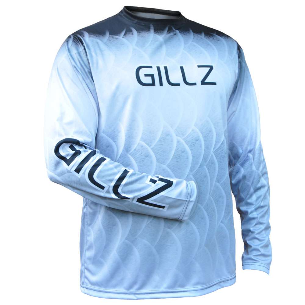 GILLZ Womens LS Extreme Scales Shirt GWLSXUVScAOP