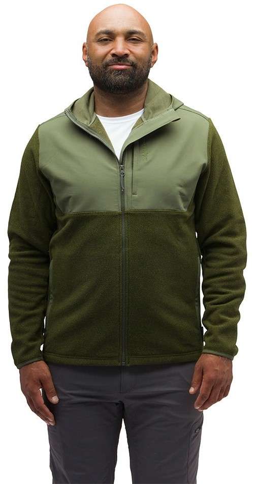 Grundens Bering Fleece Pro Full Zip Hdy - DLG/DD - LG - TackleDirect