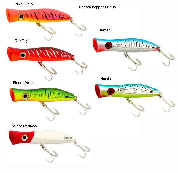 Halco Roosta Popper 80 Hard Lure 80mm/16g,1pcs/pkt at Rs 504.00