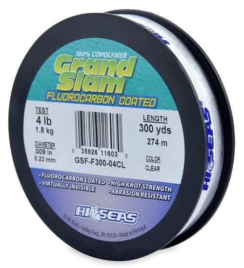 Hi-Seas Grand Slam Fluorocarbon Coated Fishing Line - TackleDirect