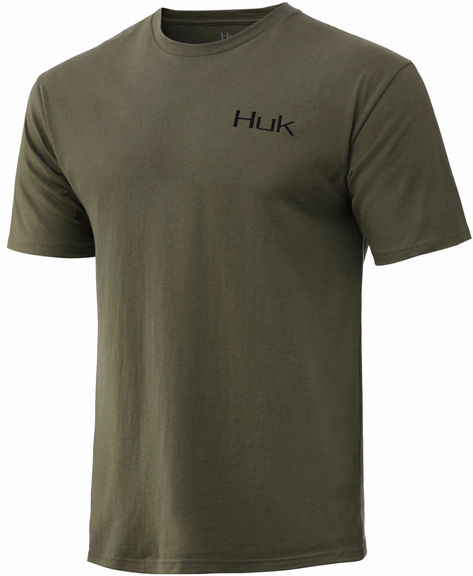 Huk Men's Pursuit Bass Camp Shirt