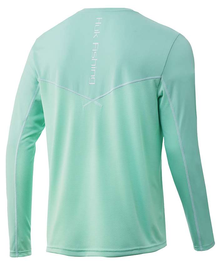 Huk Icon X Long Sleeve Shirt - Lichen - Large - TackleDirect