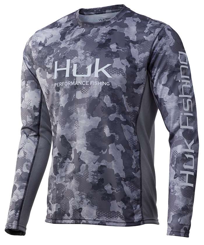 Huk Icon X Refraction Camo Long Sleeve Shirts - TackleDirect