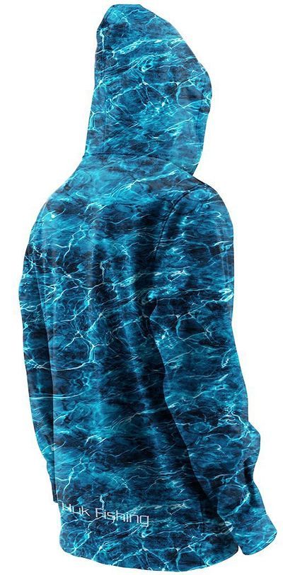 Huk Performance Elements Hoodie - Elements Bluefin - XL - TackleDirect