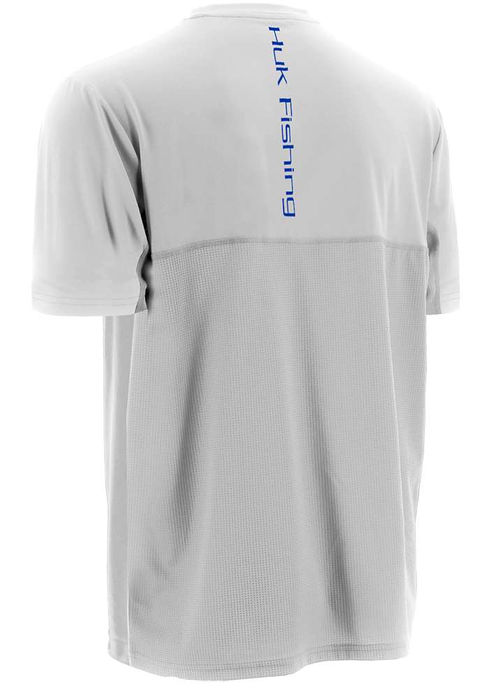 Huk Performance Fishing Icon Short Sleeve T-Shirt - Wh | TackleDirect