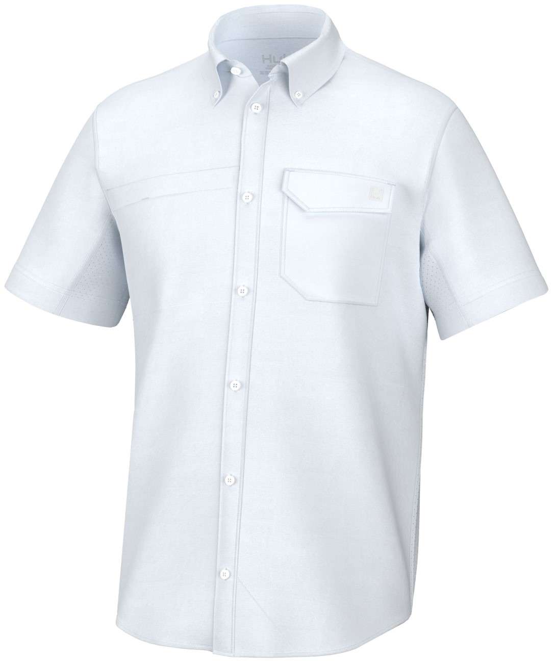 Huk Men's Tide Point Shirt - Short Sleeve - Sargasso Sea