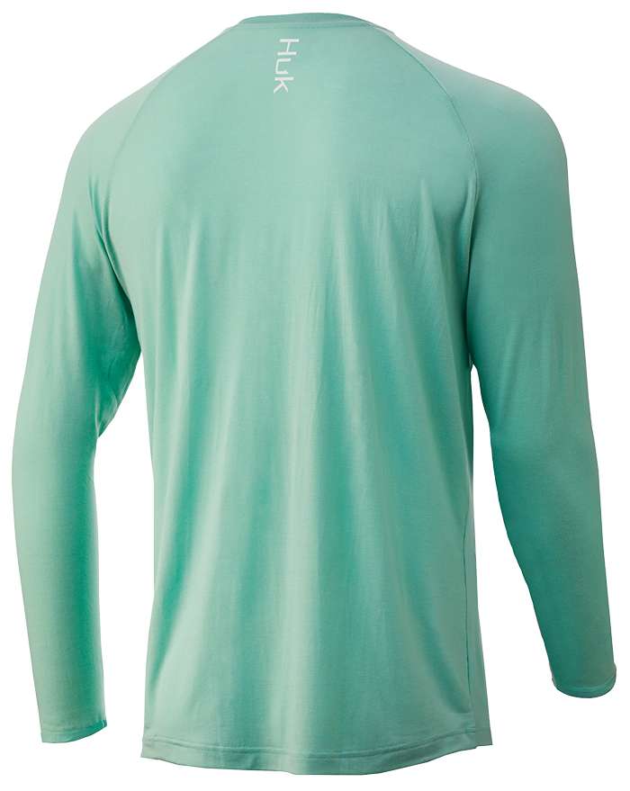 Huk Waypoint Long Sleeve Shirt - Lichen - 2X-Large - TackleDirect