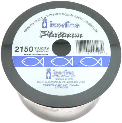 Izorline Platinum Co-Polymer Mono Line - 10lb Test - TackleDirect