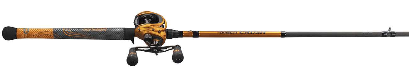 Lew's MCR1SHA70MH Mach Crush 7' Med Heavy Right Hand Baitcast Combo for  sale online