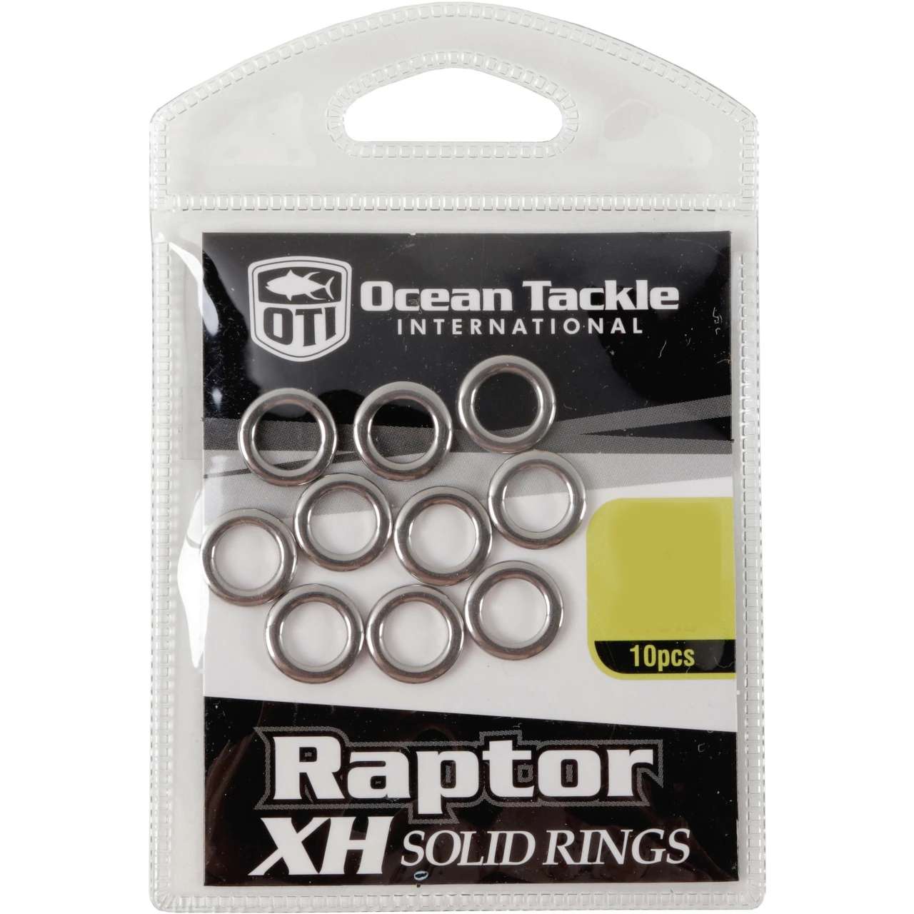 Ocean Tackle OTI-5105-5 #10 770lb 10pk Raptor XH Solid Ring - Tackle Direct