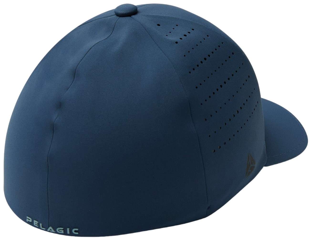 Pelagic Delta Flexfit Icon Hat - Smokey Blue - L/XL - TackleDirect
