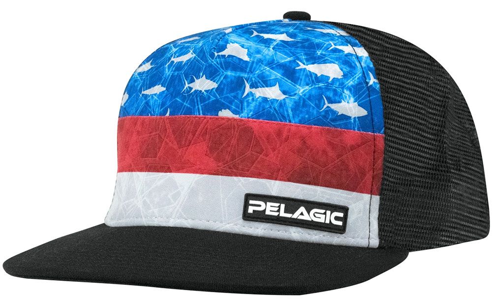 Pelagic Alpha Snapback Hats - TackleDirect
