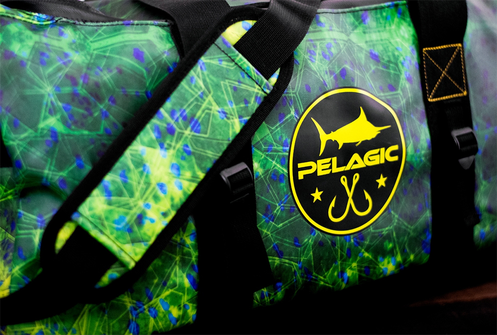 Details about   Pelagic Aquapak Fish Fishing Duffle Bag